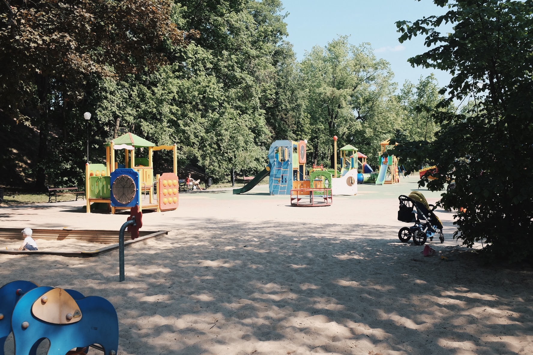Park Żeromskiego plac zabaw